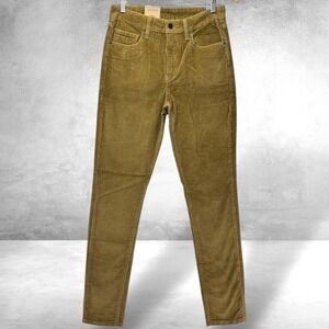 Levi's‎ 721 High Rise Skinny Corduroy Pants Slim Fit Tan Women's  Size 29X30
